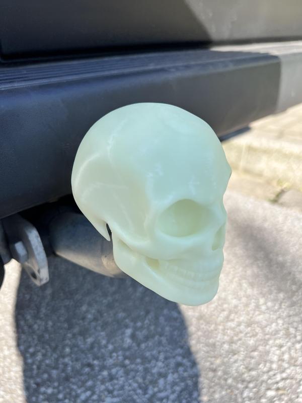 Skull hitch tow ball cover 50mm