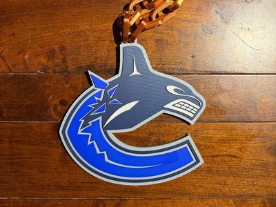 Vancouver Canucks Oversized Necklace Logo