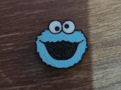Shoelace charms Cookie M. Sesame Street (Muppet)