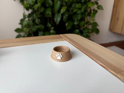 Empty dog bowl