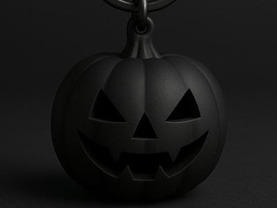 Elegant Halloween Keychain