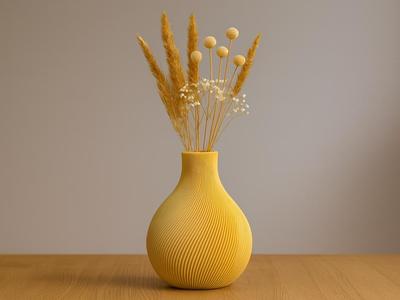 Vase model "Luna Curve"