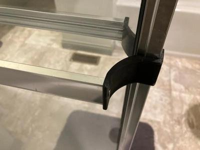 Sliding Shower Door Handle Bracket