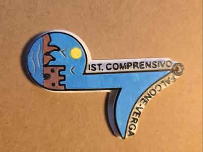 School Logo Keychain - School Logo Keychain