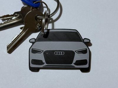 Car Keychain - Audi A3 / S3 (gen. 8V)