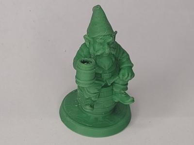 Gnome on a barrel 28mm miniature