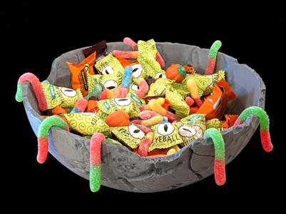 Distressed Candy Bowl