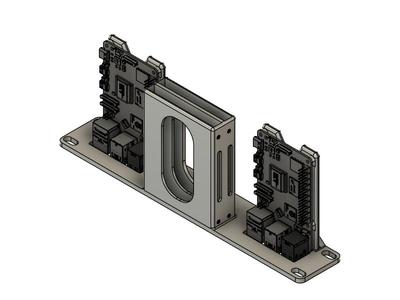 10-inch rack mount for 2 Raspberry Pi + 2x SSD