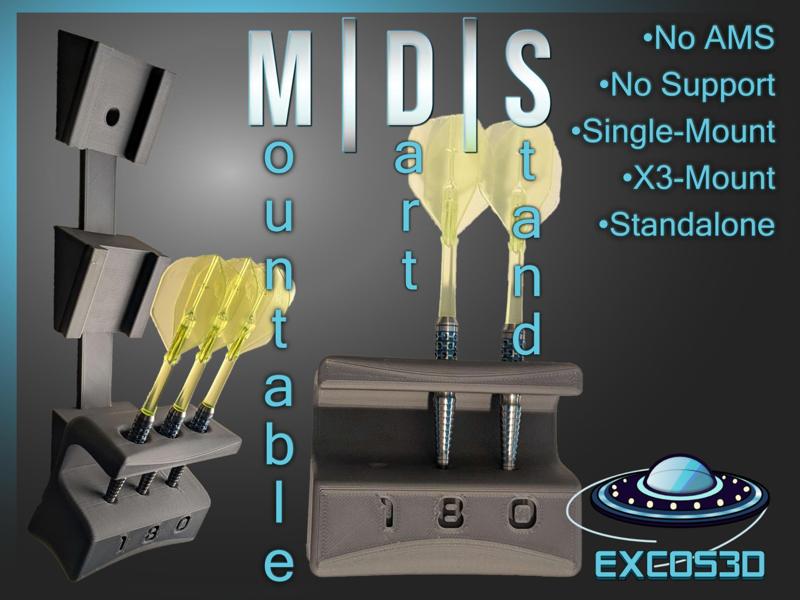 Mountable Dart Stand
