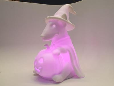 Bull Terrier Halloween Decoration