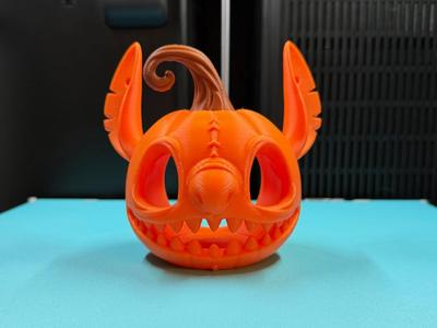 Stitch Pumpkin Halloween for Tealights 