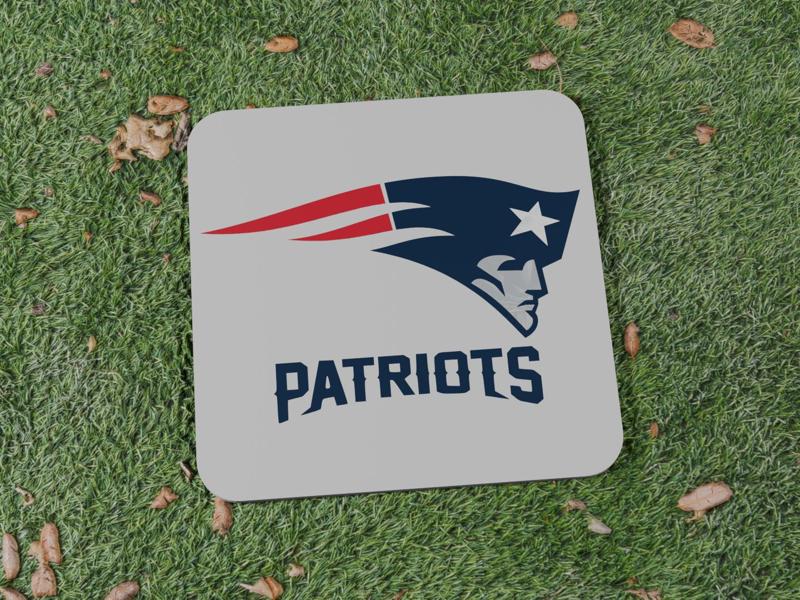 New England Patriots Square Coaster