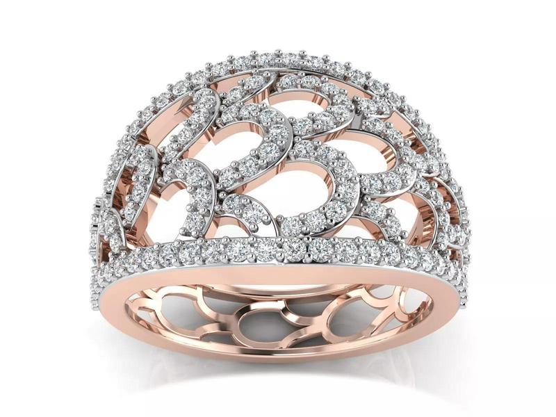 Women Ring  Render 3dm STL OBJ FBX Details