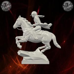 Equestrian Rider Jumping Horse – SoliDRawinGs SG920