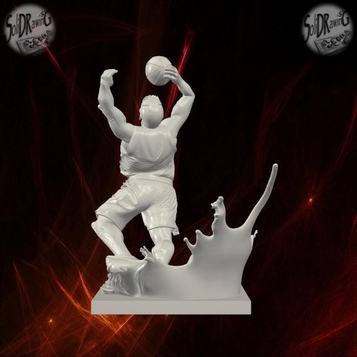 Basketball Player Slam Dunk – SoliDRawinGs SG925