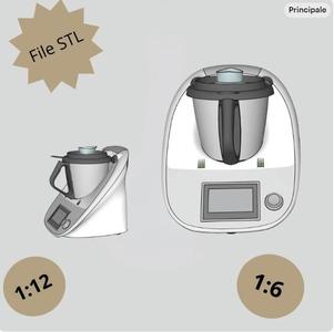 thermomix Miniature - Doll's House Accessory - Scales 1.6 and 1.12