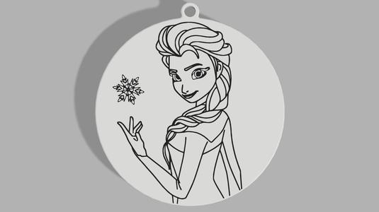 Frozen - Elsa - Christmas Ornament