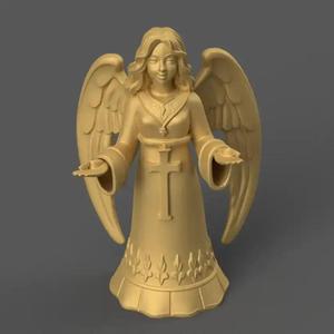 Nativity Angel STL File 3D Print Christmas Decor