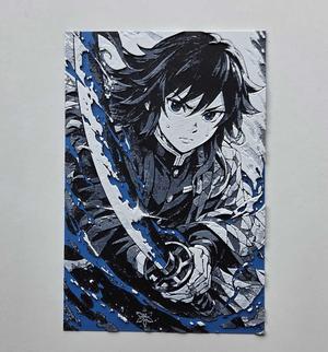 ⚔️💧⚔️ Premium 3D Painting "Giyu Tomioka: Cutting Serenity" ⚔️💧