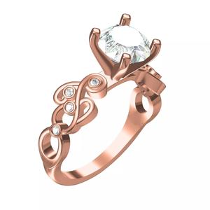 Beautiful Blossoming Engagement Ring