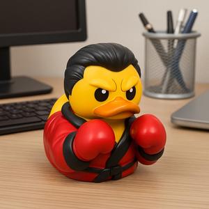 Rubber Duck - Boxing player statue - 3D print
