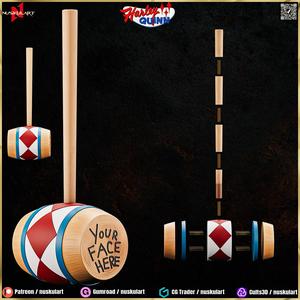 Harley Quinn - Hammer - REAL SIZE - 3D Printing Legendary Cosplay