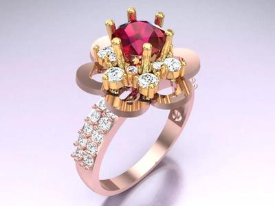 Diamond Ring - Womens Rings - SN697