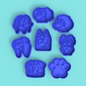 BLUEY CUTTERS + BLUEY STAMPS / BLUEY CUTTERS + STAMPS