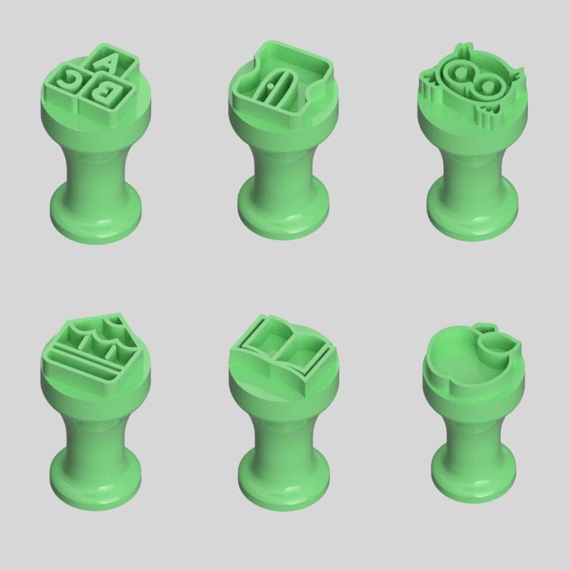 Stamps for sweets and brigadeiros - teachers.