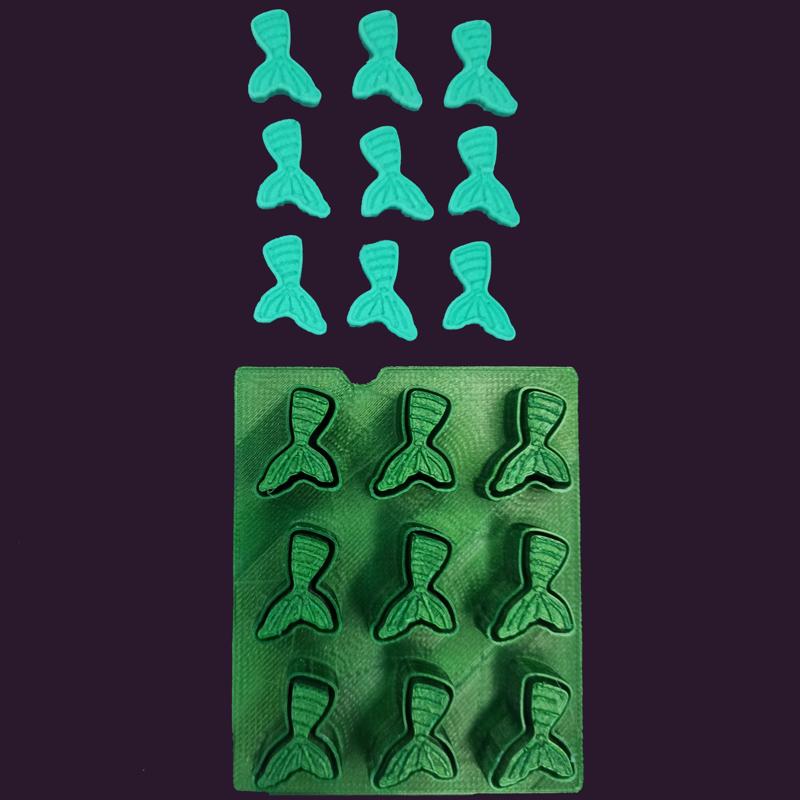 Sprikles - Marine Miniature Cutter - Mermaid Tail.