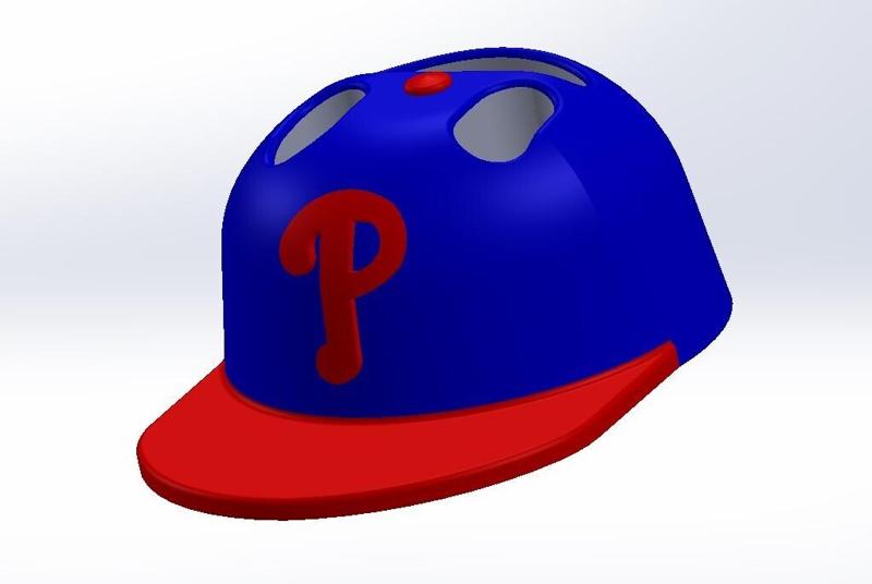Philadelphia Phillies Baseball Cap Desk Organizer