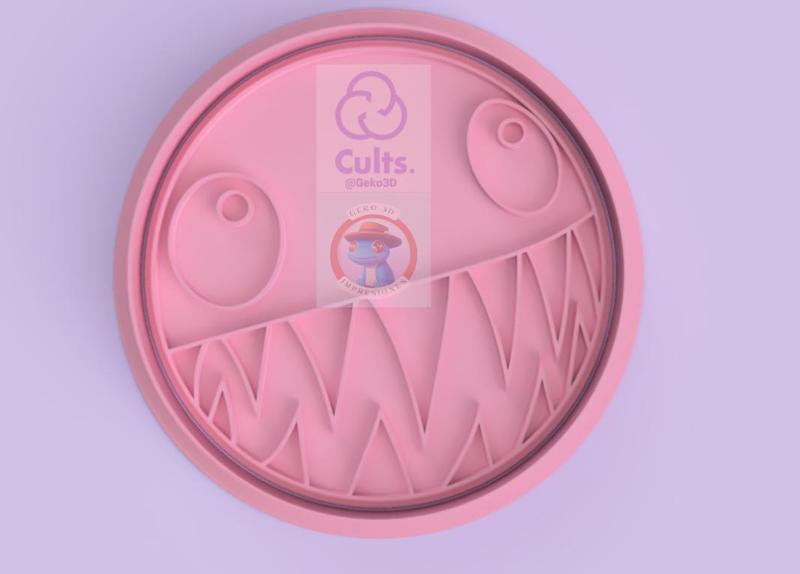 Bubble The Amazing Digital Circus cookie cutter (Bubble The Amazing Digital Circus cookie cutter)