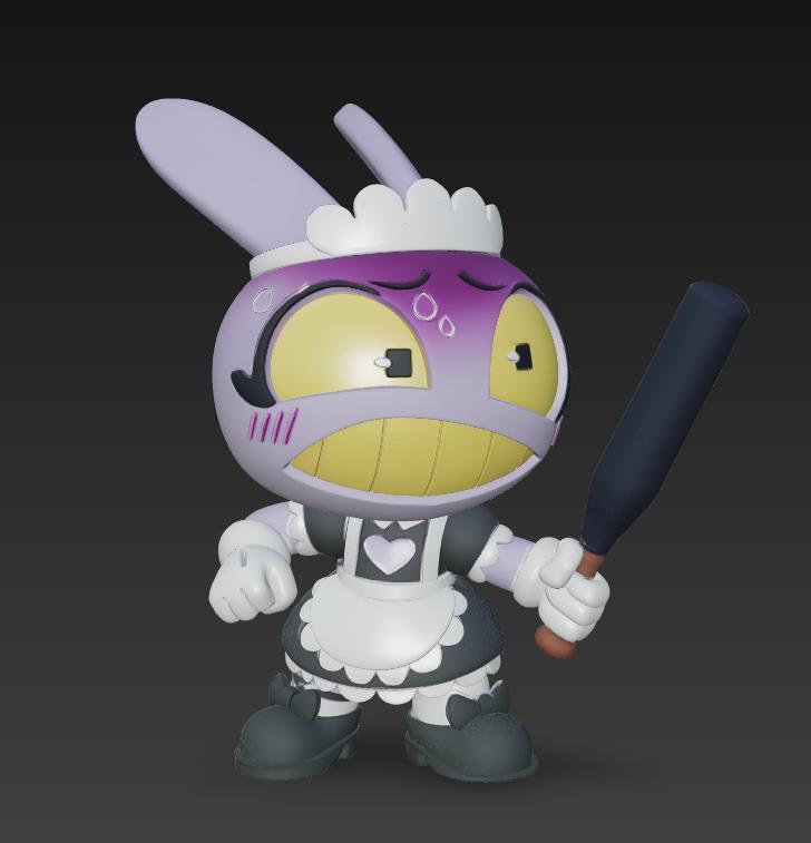 Amazig Digital Circus Jax Servant Figure