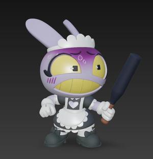 Amazig Digital Circus Jax Servant Figure