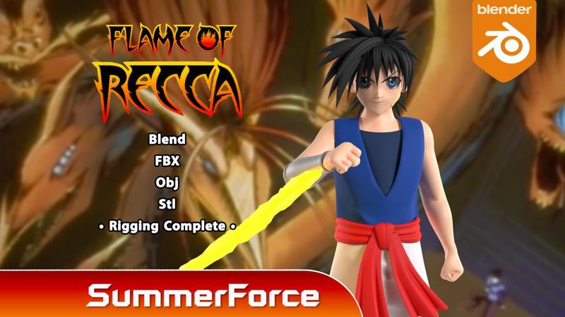 Recca Hanabishi - Flame of Recca
