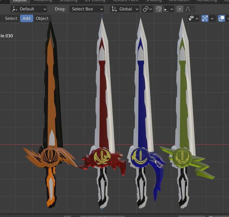 Kamen Rider Saber Seiken cosplay sword