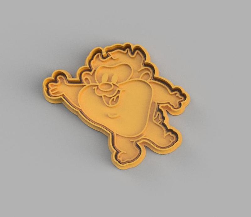 baby taz cookie cutter