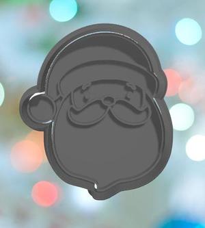 Christmas Santa Face Cookie Cutter