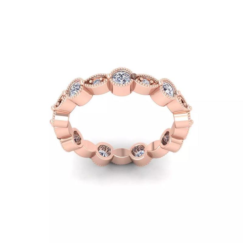 Woman Engagement Ring 3d Model and Render 32