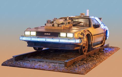 DELOREAN BTTF3 FAR WEST 1-8 Scale 530mm