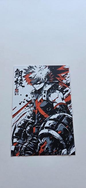 💥🧨 Premium 3D painting "Katsuki Bakugo: Unstoppable Explosion" 🧨💥