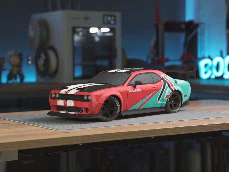 Body Kit Dodge Challenger 1/10