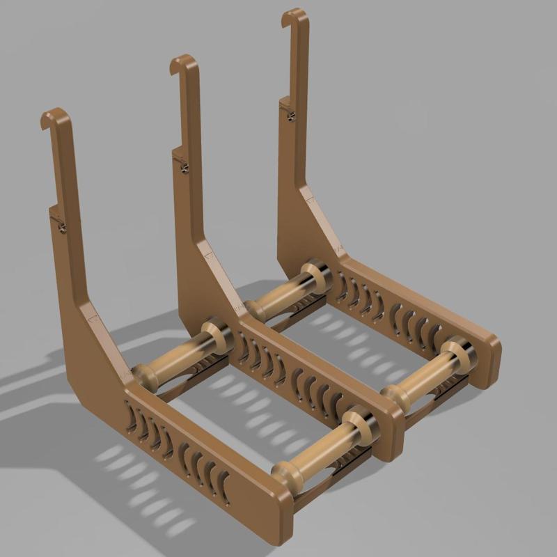 Wall-Mount Spool Holder for iTrack System – 1kg Filament Feeder