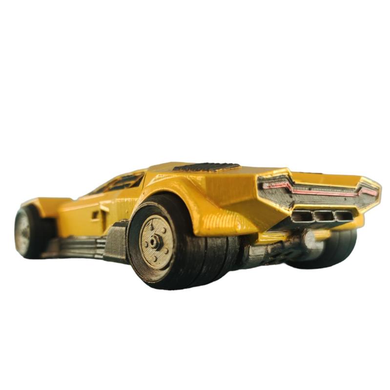 Lamborgini Countach Inspired cyberpunk Lowrider car 1/32 Scale