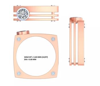 Class Unique Diamond Ring GR-5