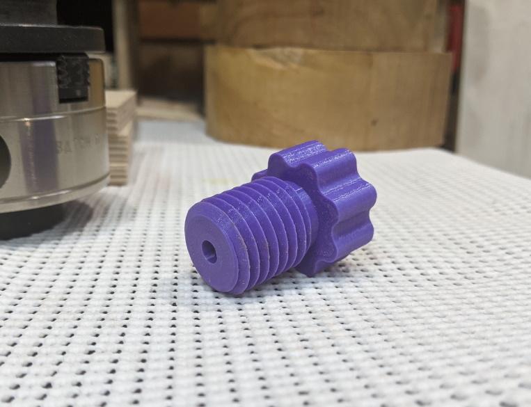 1" x 8TPI Face Plate Centre Finder