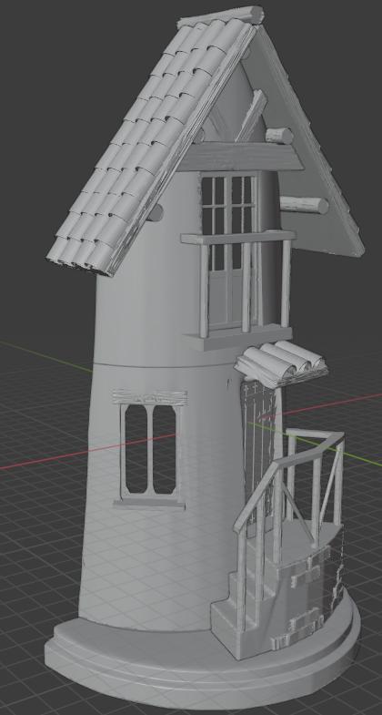 Decorative roof tile - Teja decorativa - Decorative roof tile