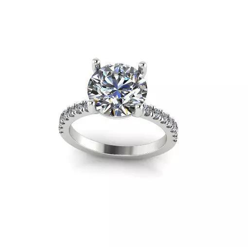 Solitaire ring Model 7575