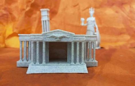 Saint Seiya Tauro Temple - Templo Acuario 3D print model