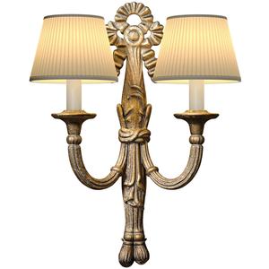 Brass Romantic Antique wall lamp sconce Light English classics 3D model